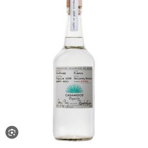 CASAMIGOS BLANCO TEQUILA 1L bottle (empty)